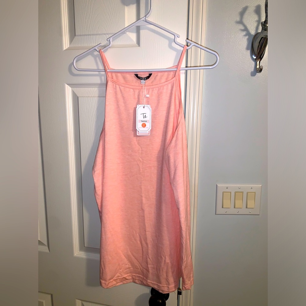 Brand new light coral/peach tank top